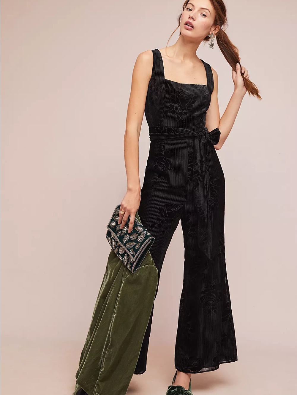 Anthropologie Black Garment with Branded Label